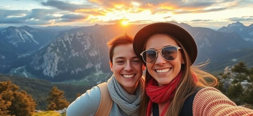 Фото на память как делать селфи в красивых местах